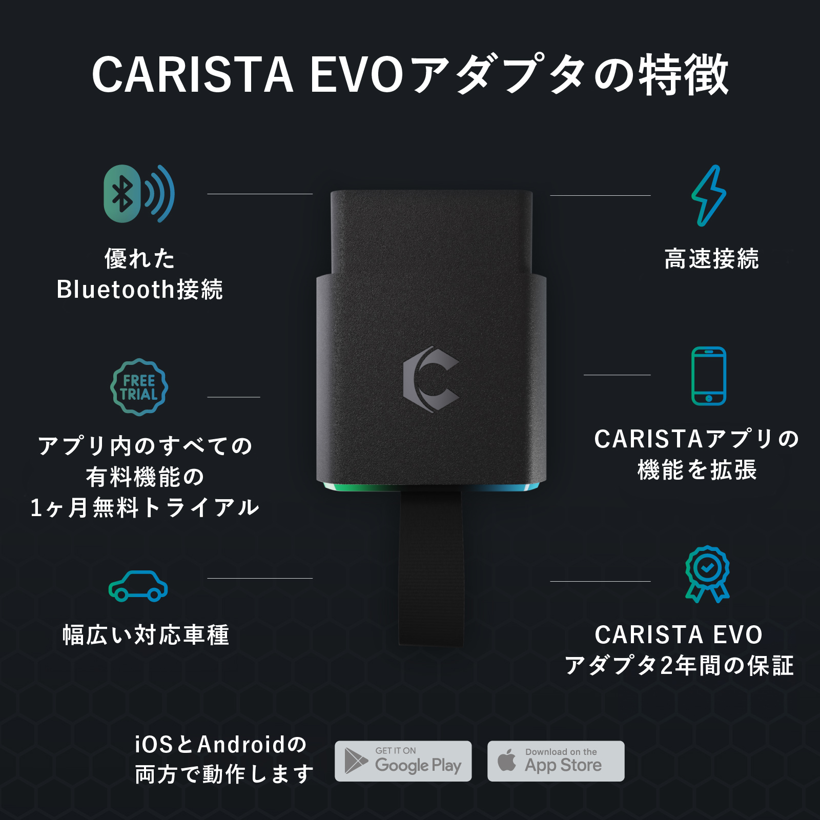 新登場】CARISTA EVO Bluetooth アダプタ – CARISTA Japan ヘルプセンター